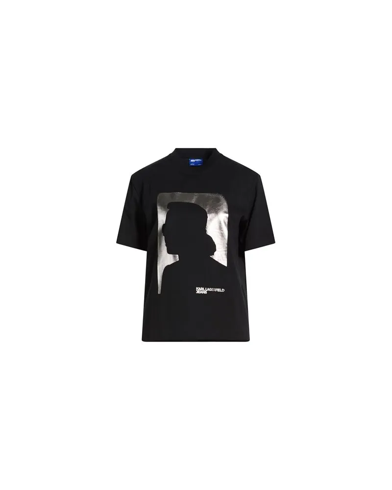 Karl Lagerfeld TOPS - T-shirtsauf YOOX.COM Schwarz