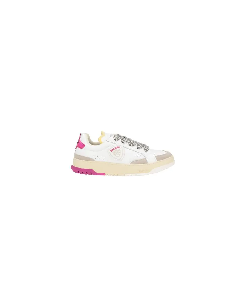 Blauer SCHUHE - Sneakersauf YOOX.COM Weiß
