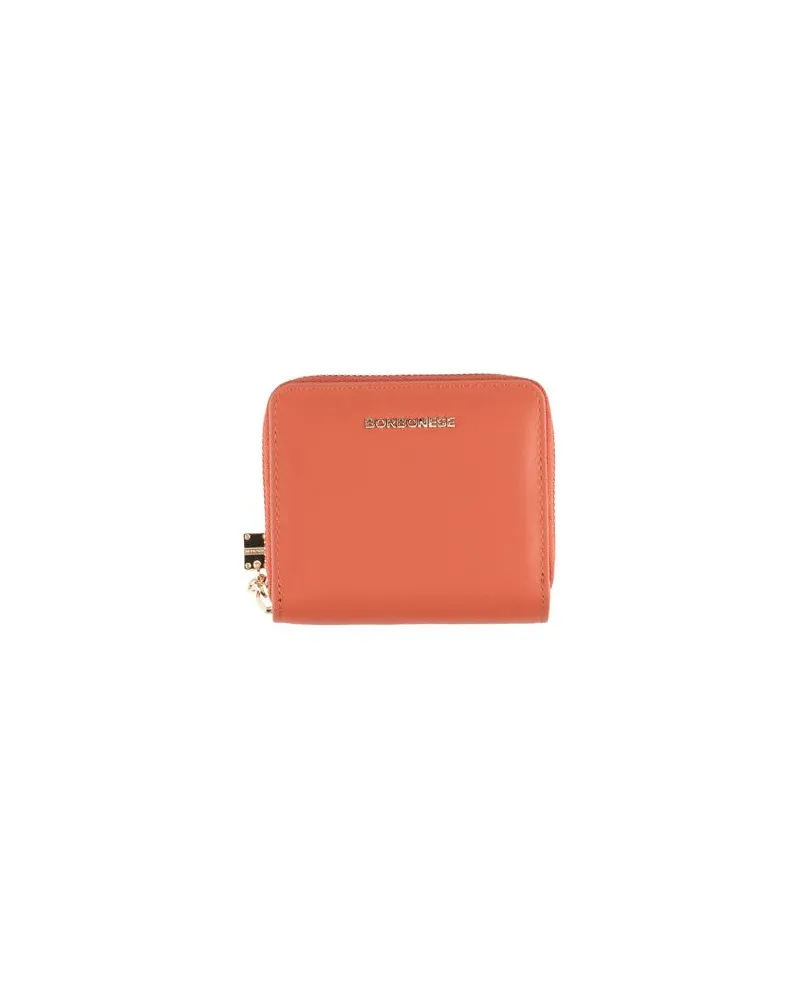 Borbonese Kleinlederwaren - Brieftaschenauf YOOX.COM Rostrot