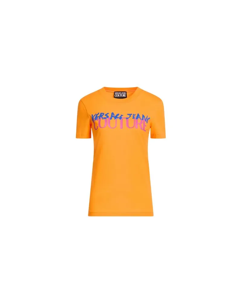 Versace Jeans TOPS - T-shirtsauf YOOX.COM Mandarine