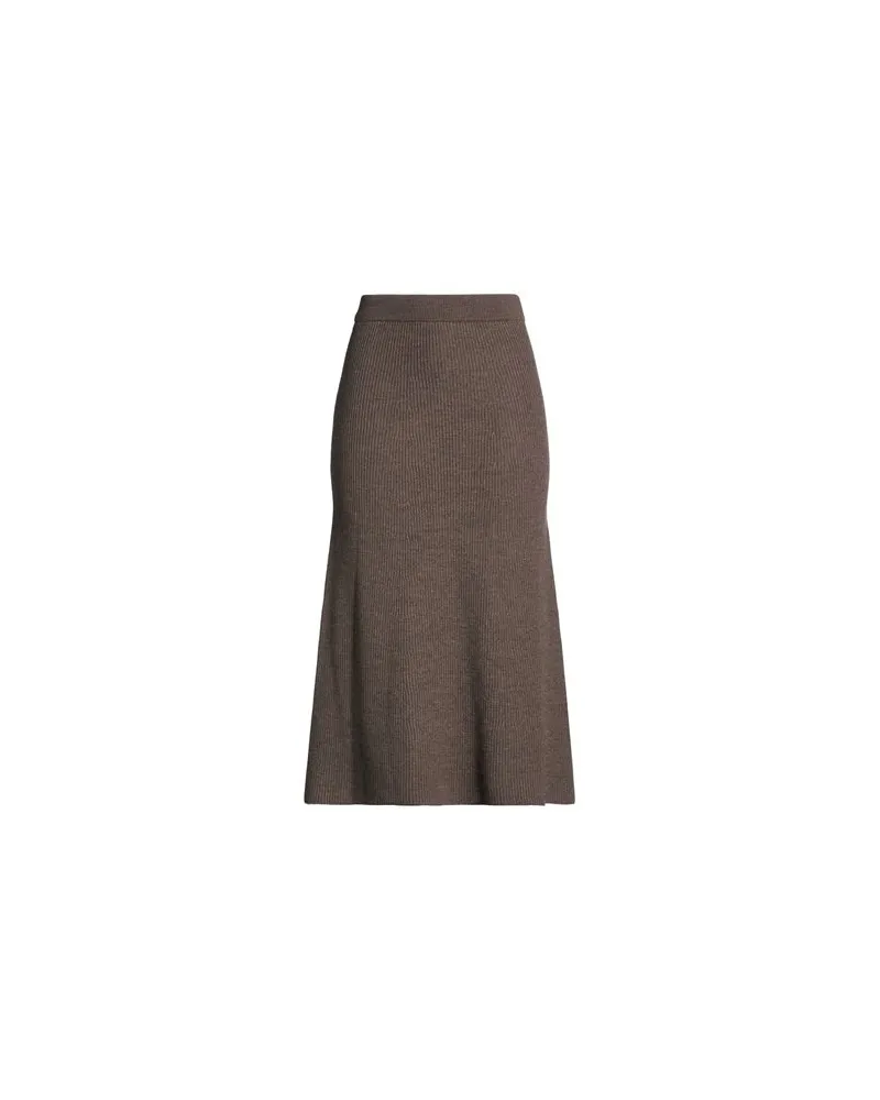 Max Mara LEISURE - HOSEN & RÖCKE - Midi-Röckeauf YOOX.COM Maulwurfsgrau