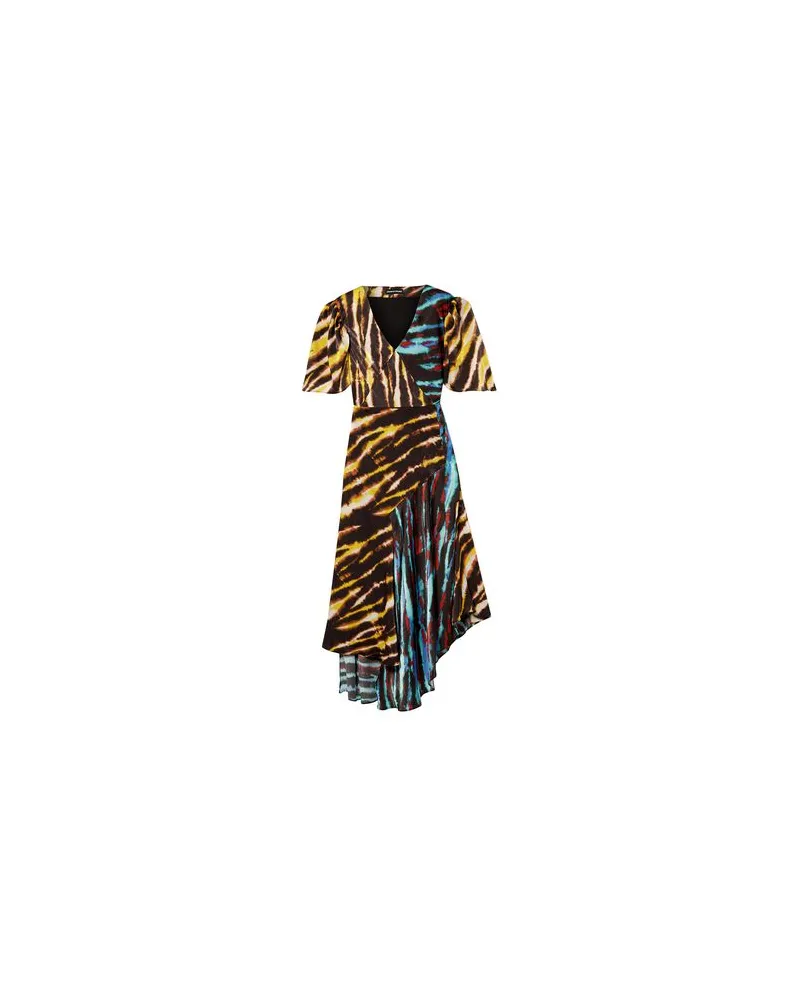 House of Holland KLEIDER - Midi-Kleiderauf YOOX.COM Schwarz