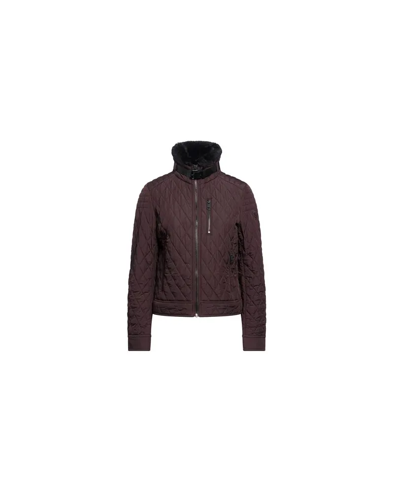 Tommy Hilfiger JACKEN & MÄNTEL - Pufferjacken & Daunenjackenauf YOOX.COM Schokobraun