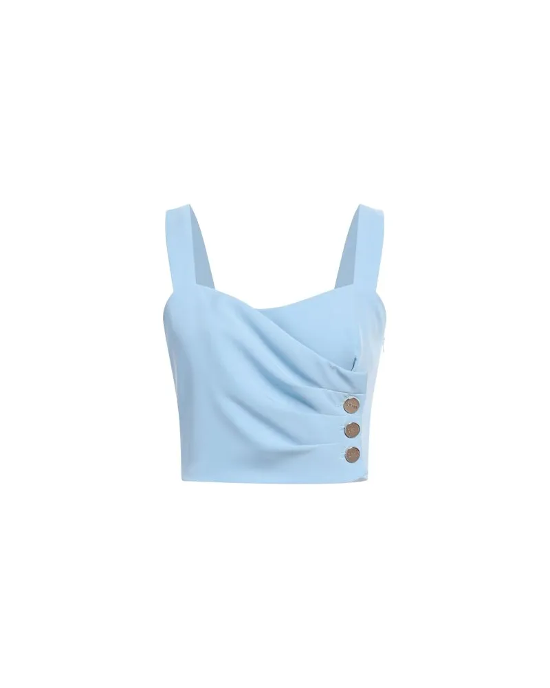 Liu Jo TOPS - Topsauf YOOX.COM Hellblau