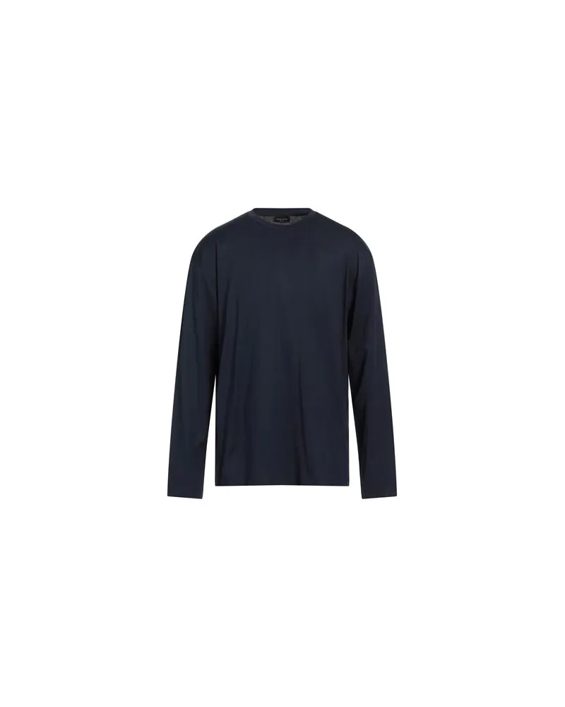 Roberto Collina TOPS - T-shirtsauf YOOX.COM Marineblau