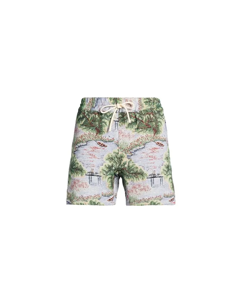 Portuguese Flannel HOSEN & RÖCKE - Shorts & Bermudashortsauf YOOX.COM Grün