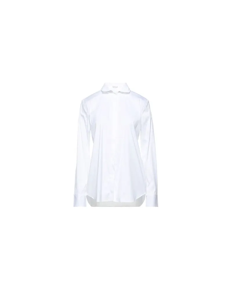 Brunello Cucinelli TOPS - Hemdenauf YOOX.COM Weiß