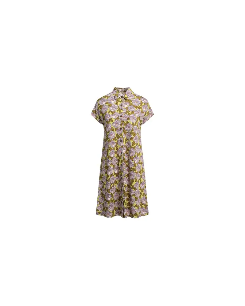 SIYU KLEIDER - Mini-Kleiderauf YOOX.COM Limettengrün