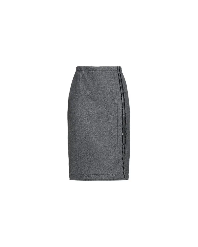N° 21 HOSEN & RÖCKE - Midi-Röckeauf YOOX.COM Braungrau