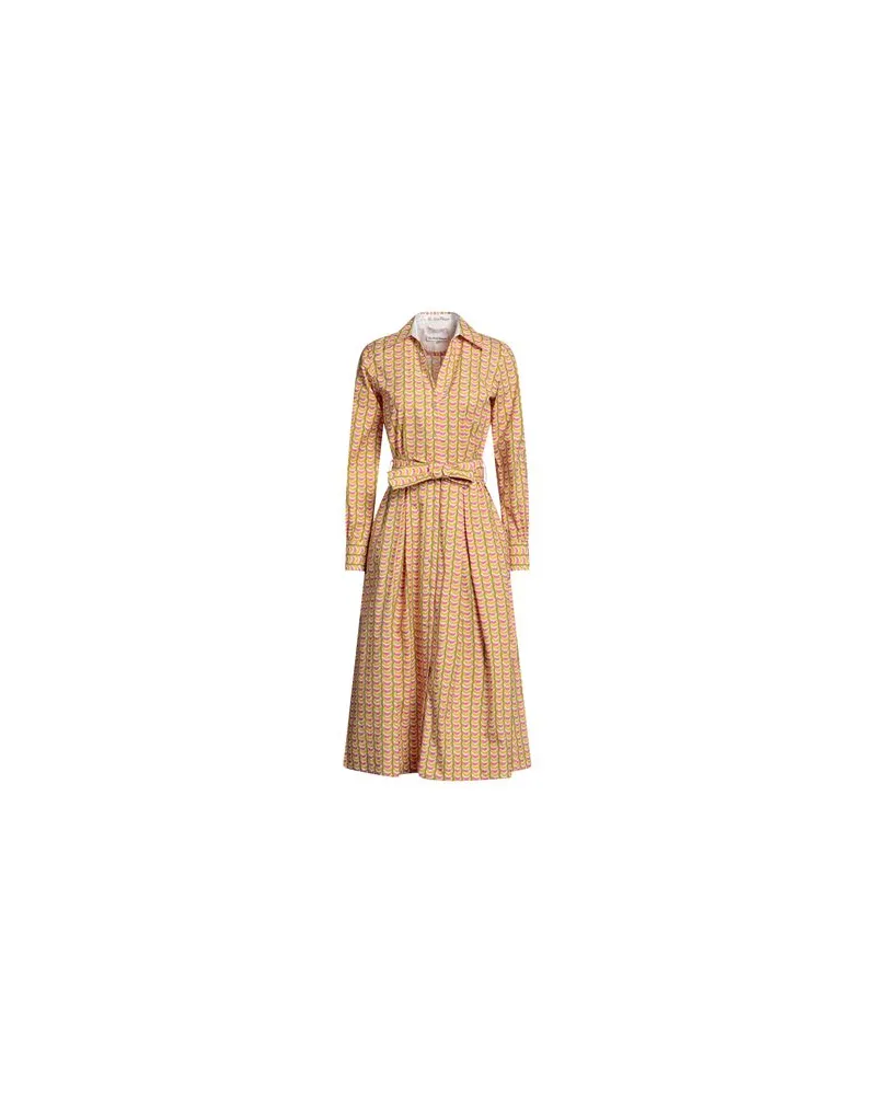 LE3 Sarte Pettegole KLEIDER - Maxi-Kleiderauf YOOX.COM Ringelblume