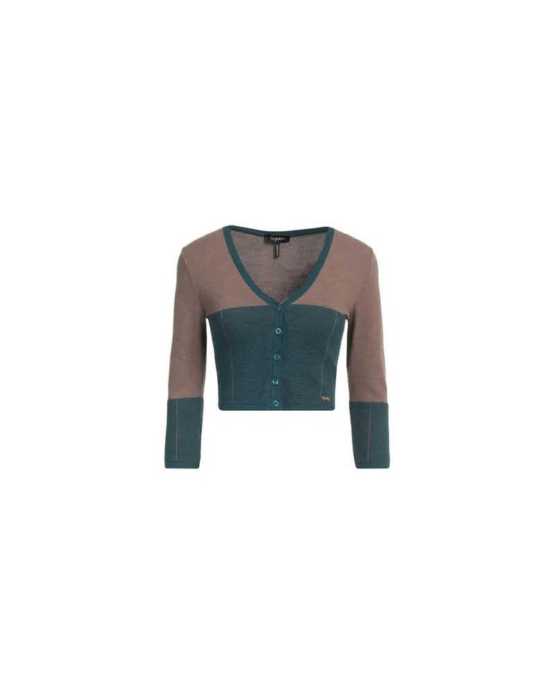 Byblos STRICKWAREN - Strickjackenauf YOOX.COM Khaki