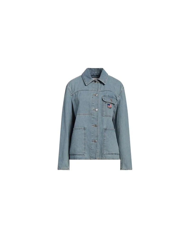 Woolrich JACKEN & MÄNTEL - Jeansjacken/Mäntelauf YOOX.COM Blau
