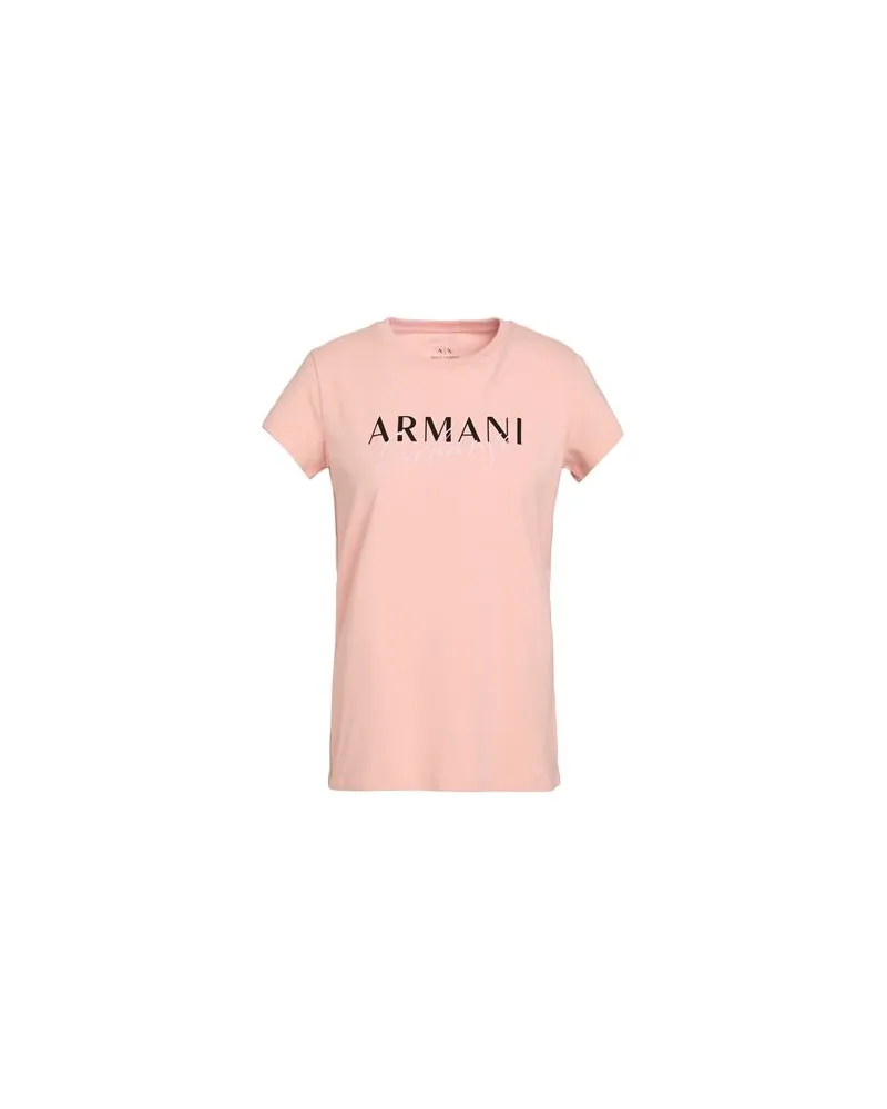 Armani Exchange TOPS - T-shirtsauf YOOX.COM Lachs