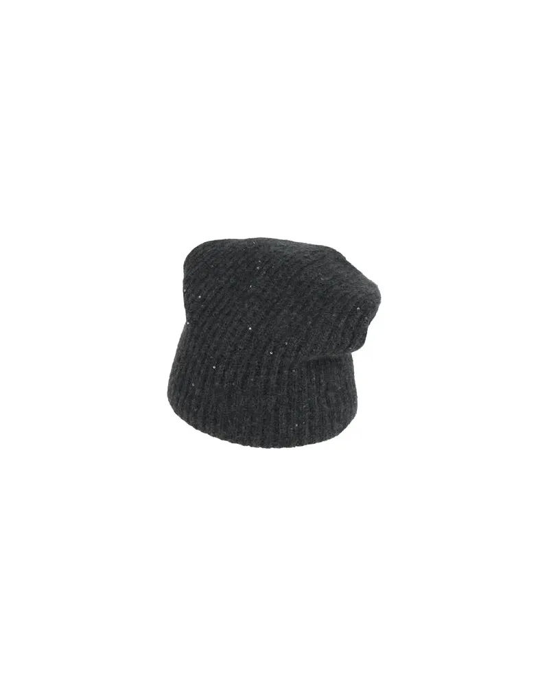 Fabiana Filippi ACCESSOIRES - Mützen & Hüteauf YOOX.COM Braungrau