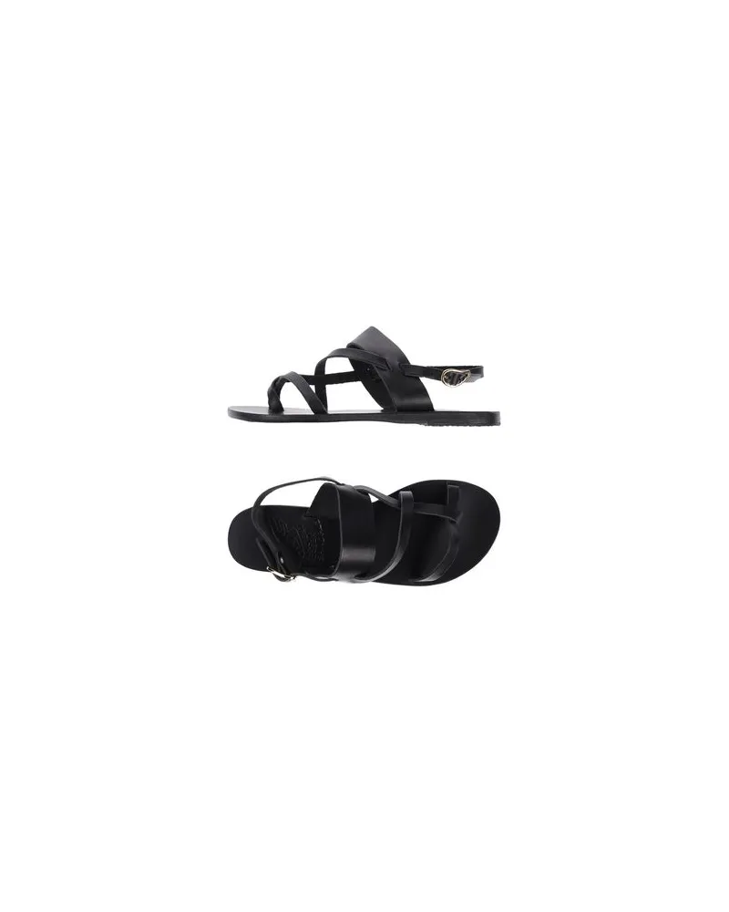Ancient Greek Sandals SCHUHE - Zehentrennerauf YOOX.COM Schwarz