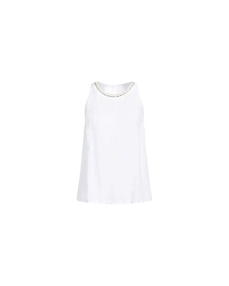 120% Lino TOPS - Topsauf YOOX.COM Weiß