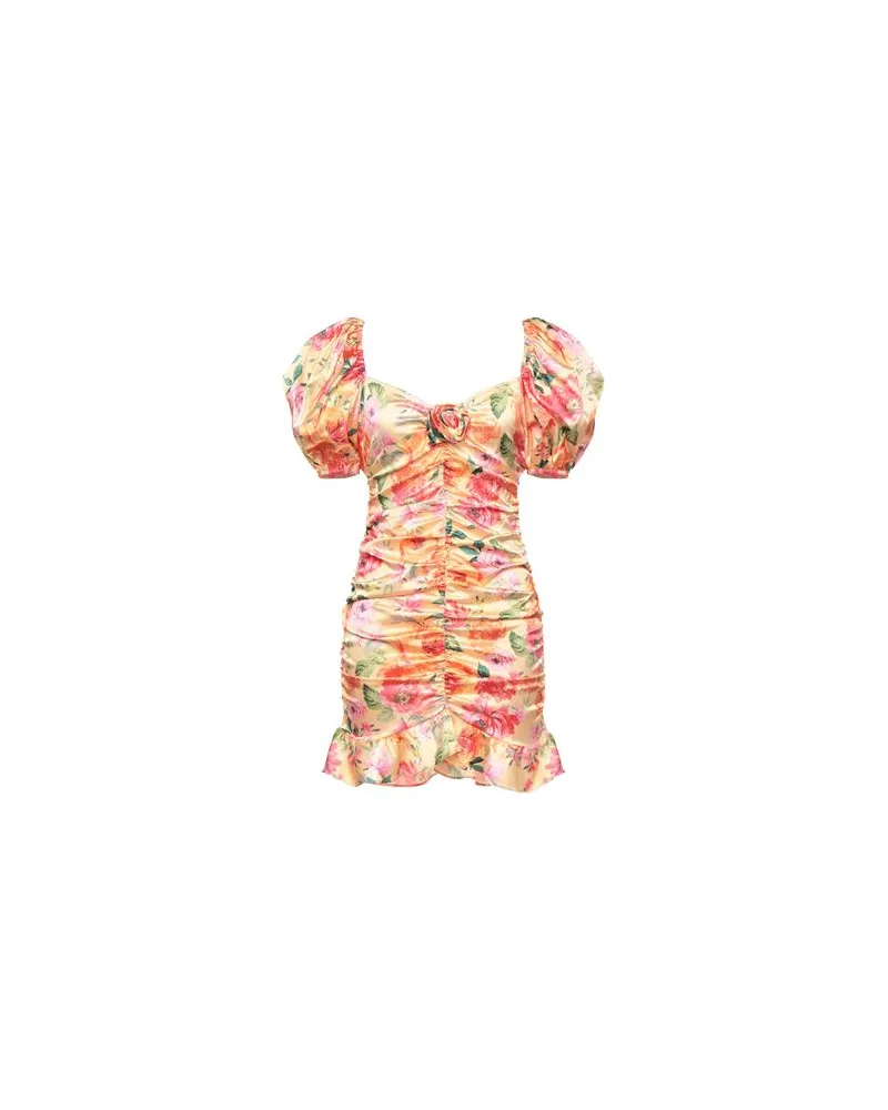 For Love and Lemons KLEIDER - Mini-Kleiderauf YOOX.COM Pfirsich