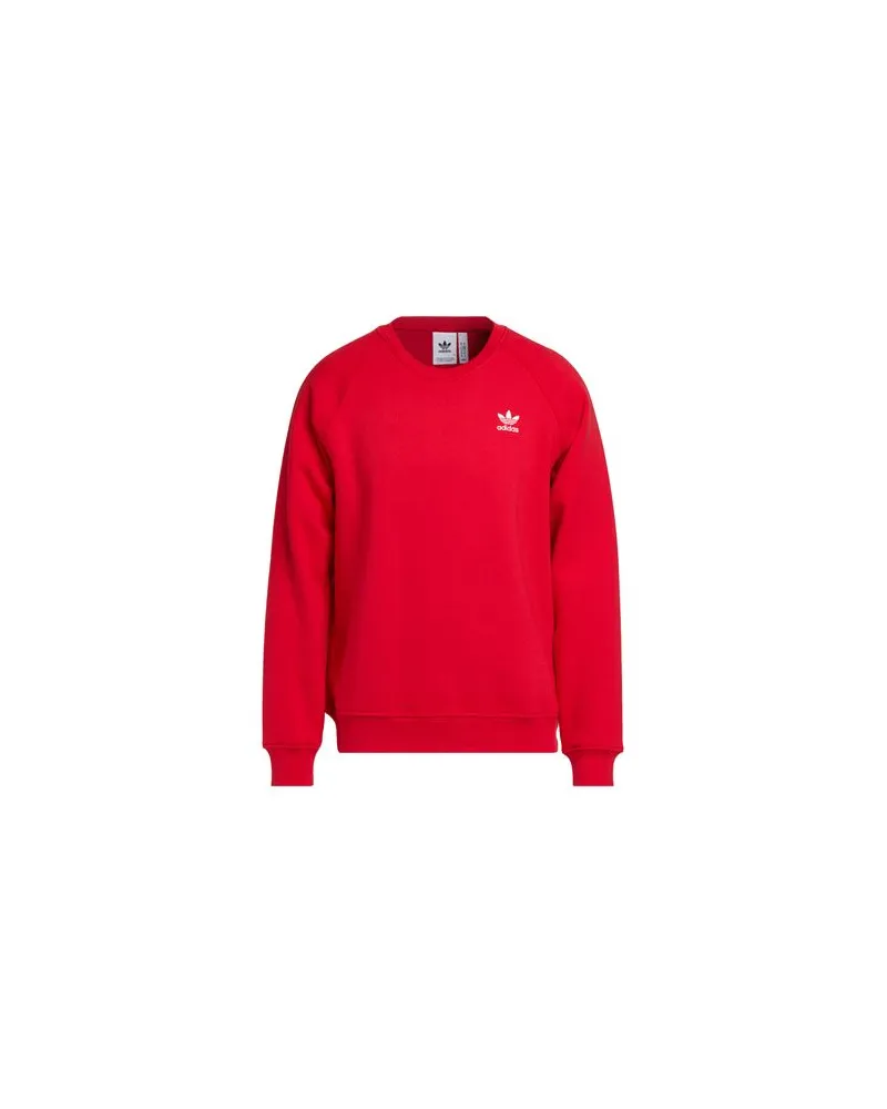 adidas TOPS - Sweatshirtsauf YOOX.COM Tomatenrot