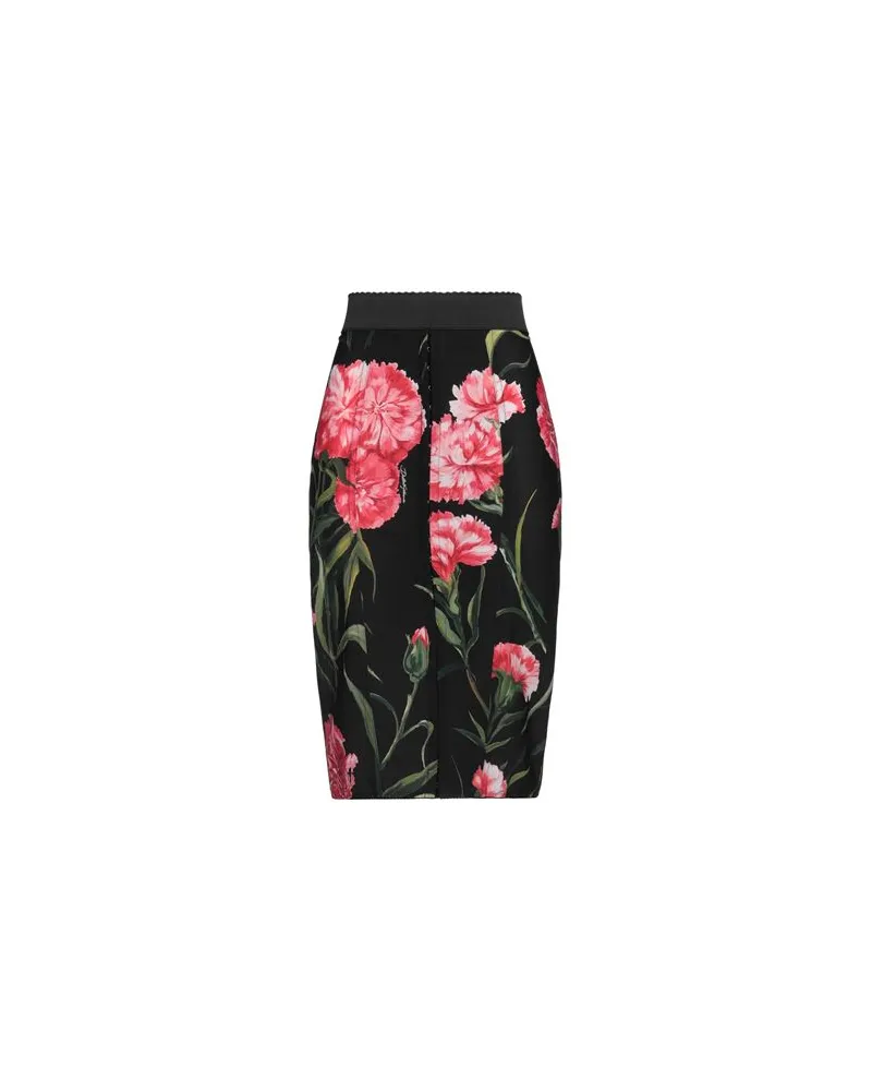 Dolce & Gabbana HOSEN & RÖCKE - Midi-Röckeauf YOOX.COM Schwarz