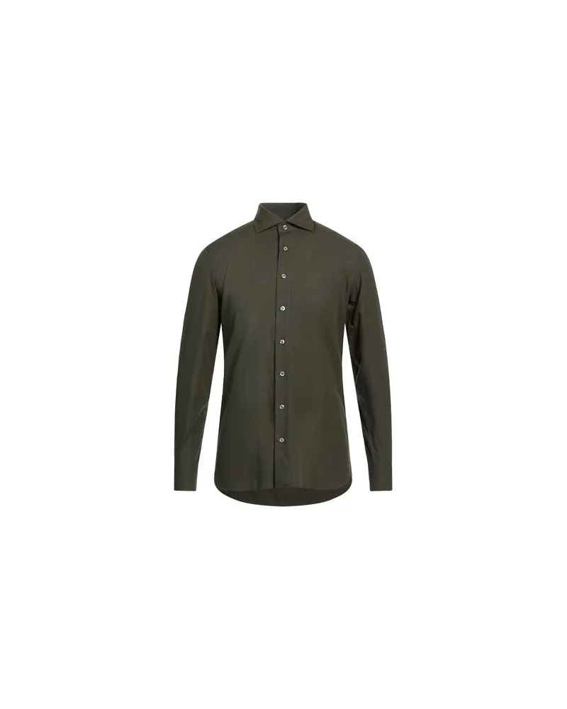 LARDINI TOPS - Hemdenauf YOOX.COM Dunkelgrün