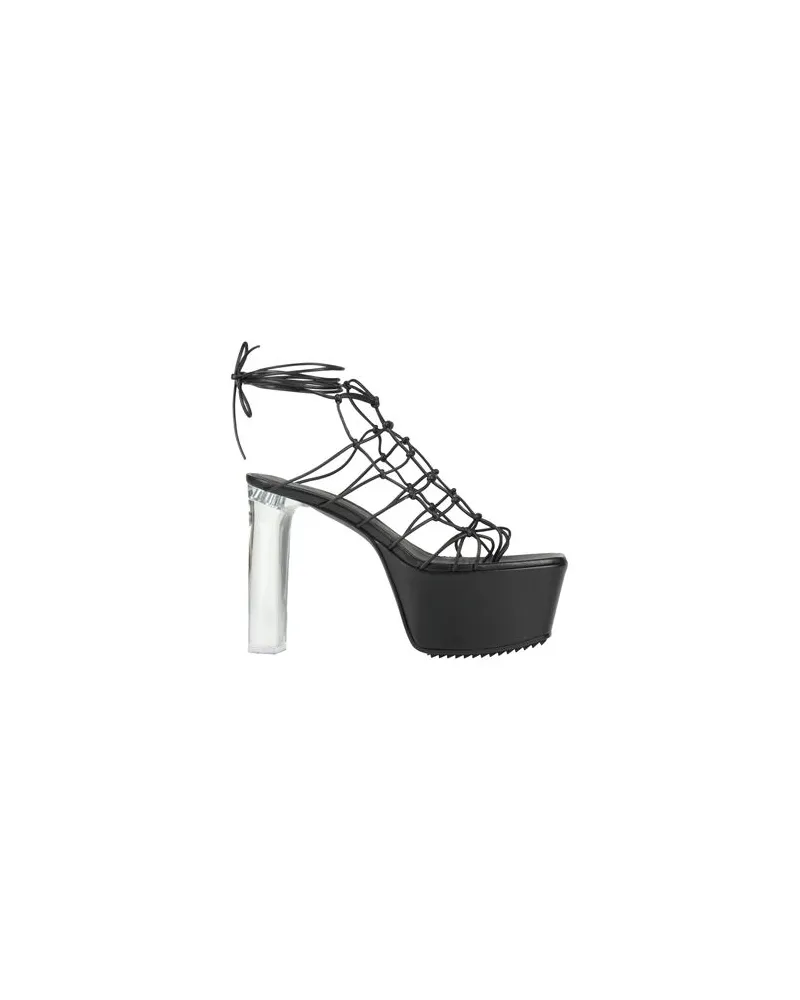 Rick Owens SCHUHE - Zehentrennerauf YOOX.COM Schwarz