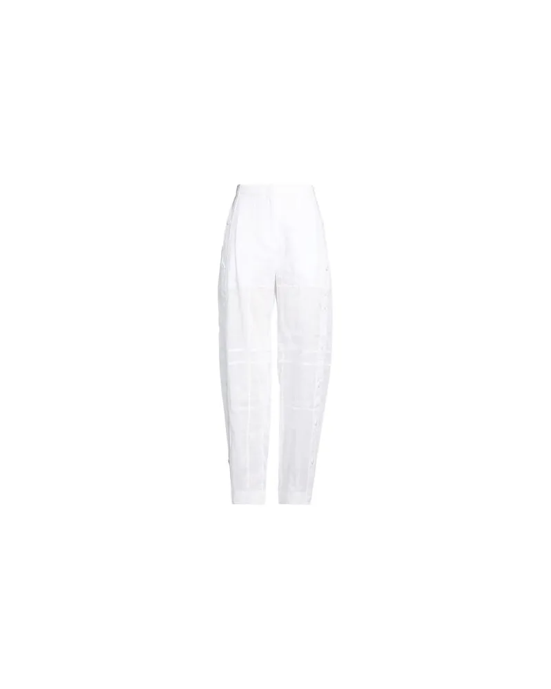 Jil Sander HOSEN & RÖCKE - Hosenauf YOOX.COM Weiß