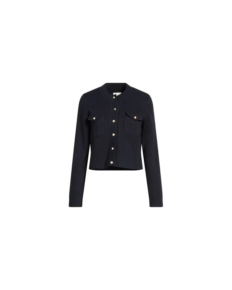 Sandro STRICKWAREN - Strickjackenauf YOOX.COM Nachtblau