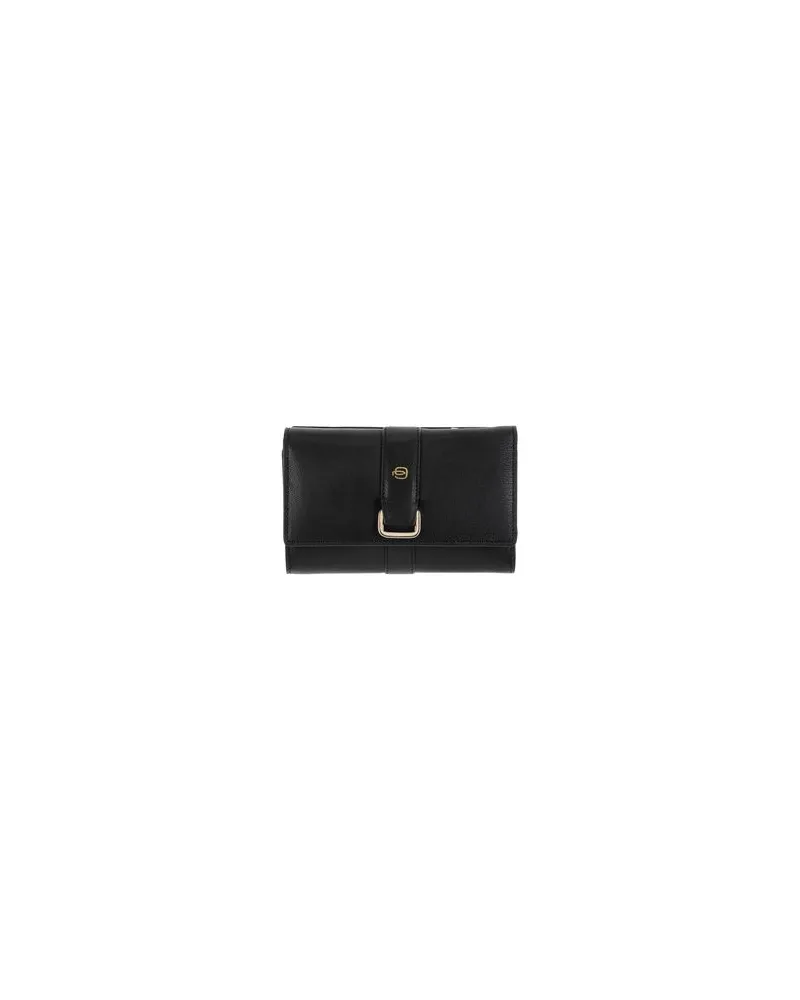 Piquadro Kleinlederwaren - Brieftaschenauf YOOX.COM Schwarz