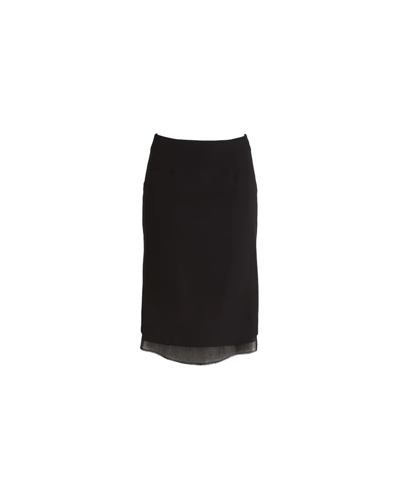 Alpha Studio HOSEN & RÖCKE - Midi-Röckeauf YOOX.COM Schwarz