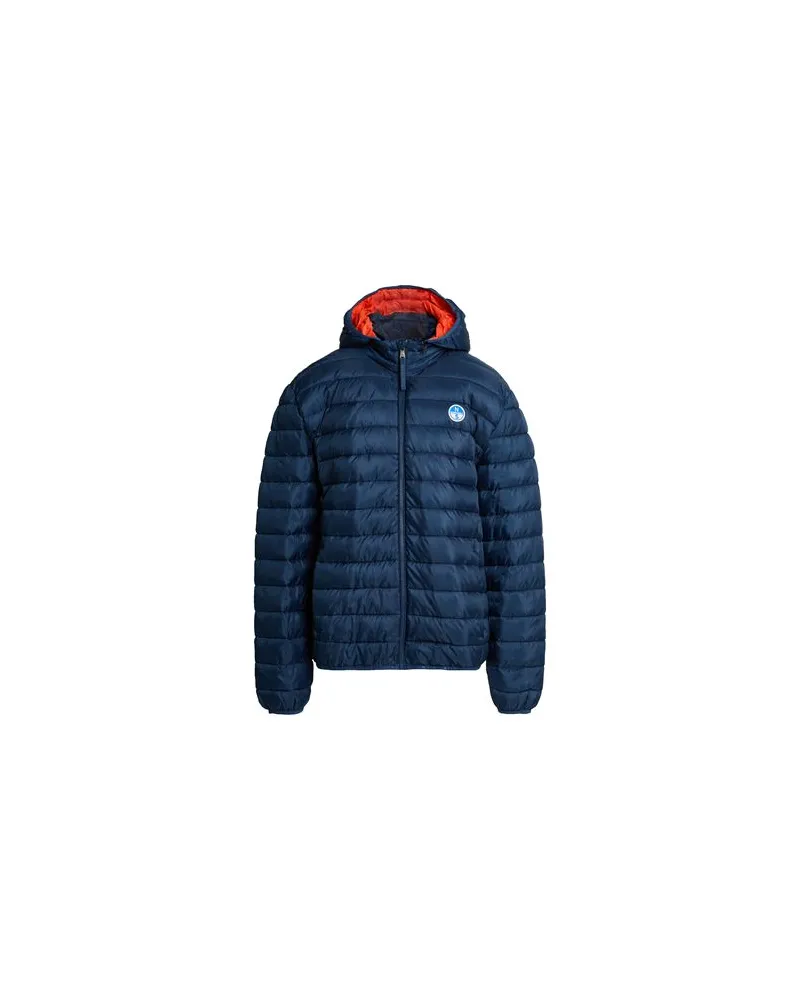 North Sails JACKEN & MÄNTEL - Pufferjacken & Daunenjackenauf YOOX.COM Taubenblau