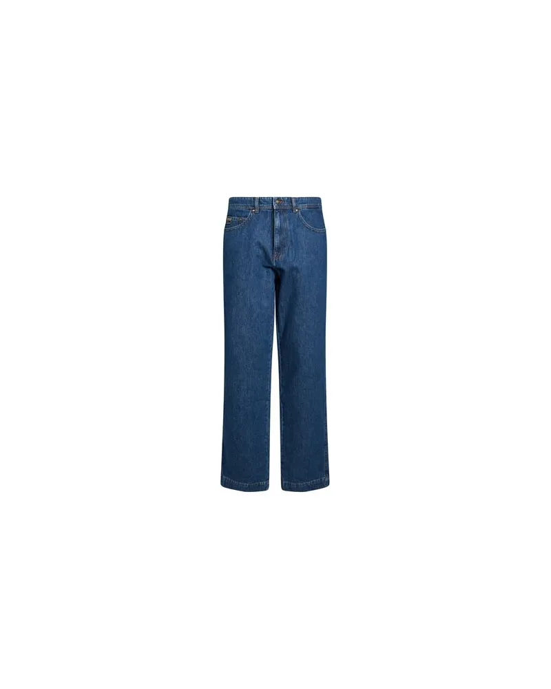 Versace Jeans HOSEN & RÖCKE - Jeanshosenauf YOOX.COM Blau