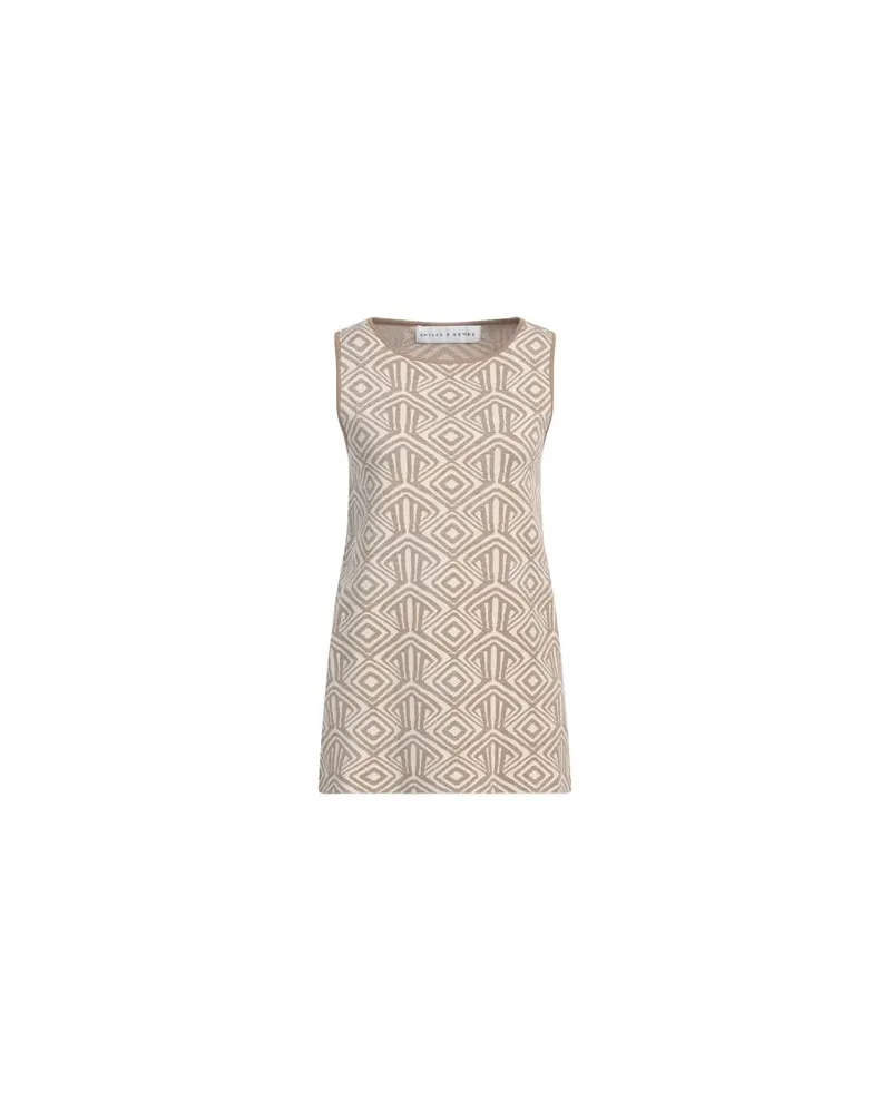 Skills & Genes STRICKWAREN - Pulloverauf YOOX.COM Beige