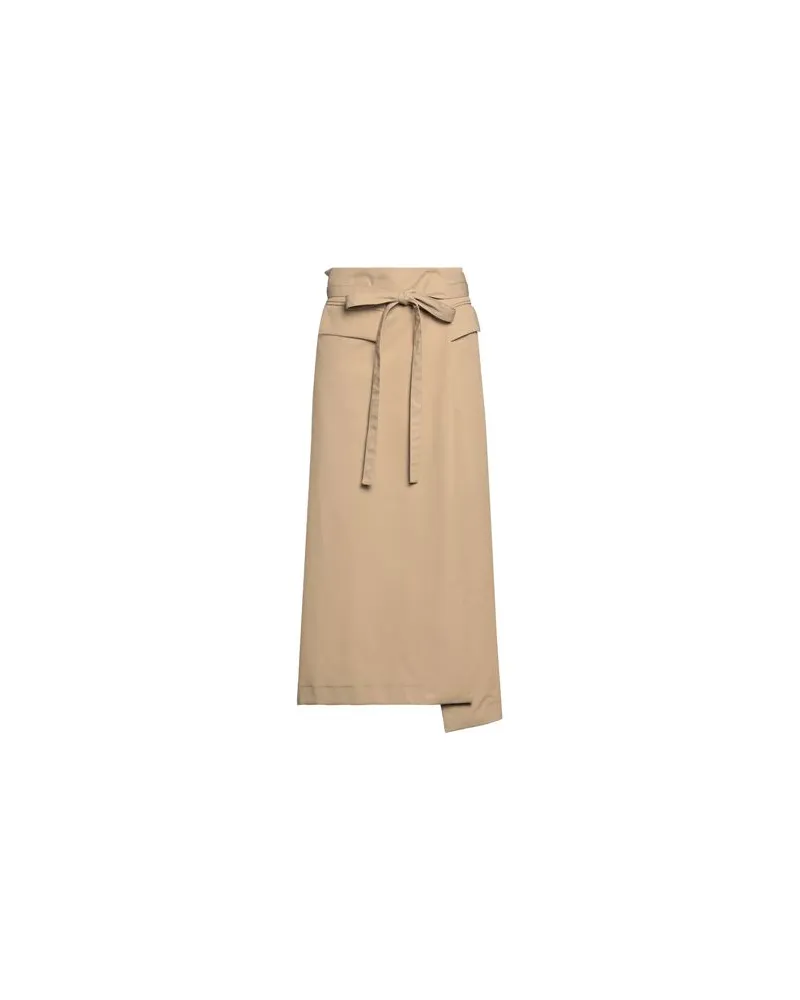 SPORTMAX HOSEN & RÖCKE - Maxi-Röckeauf YOOX.COM Sand