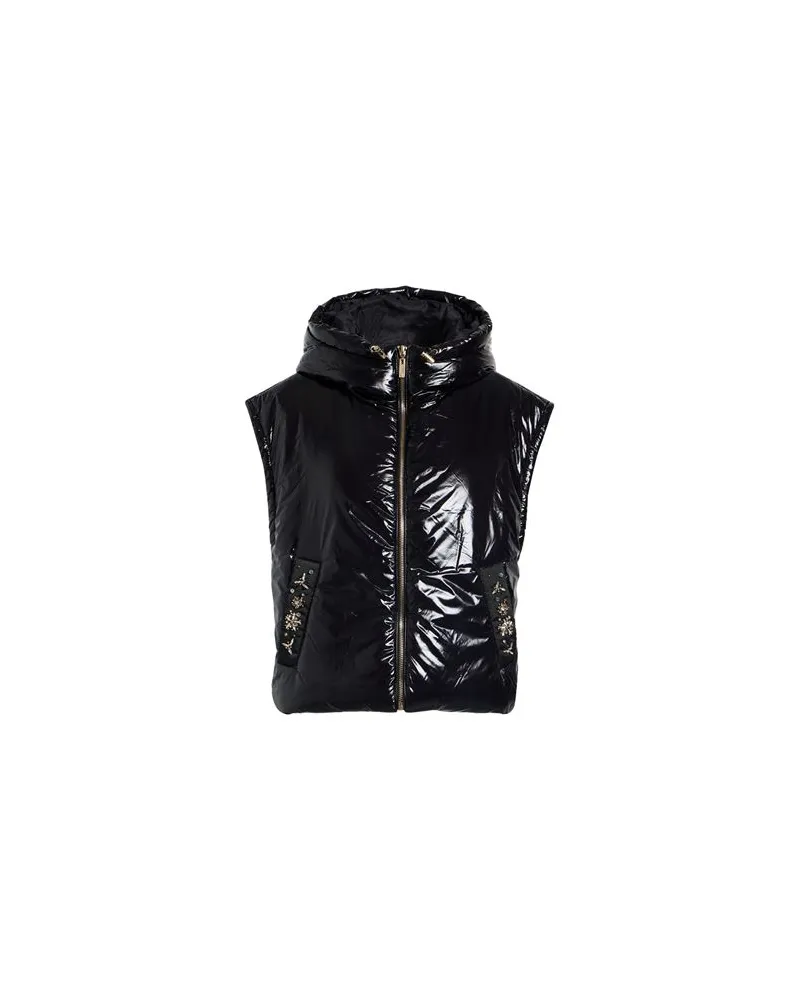 Twin-Set U&B  - JACKEN & MÄNTEL - Pufferjacken & Daunenjackenauf YOOX.COM Schwarz