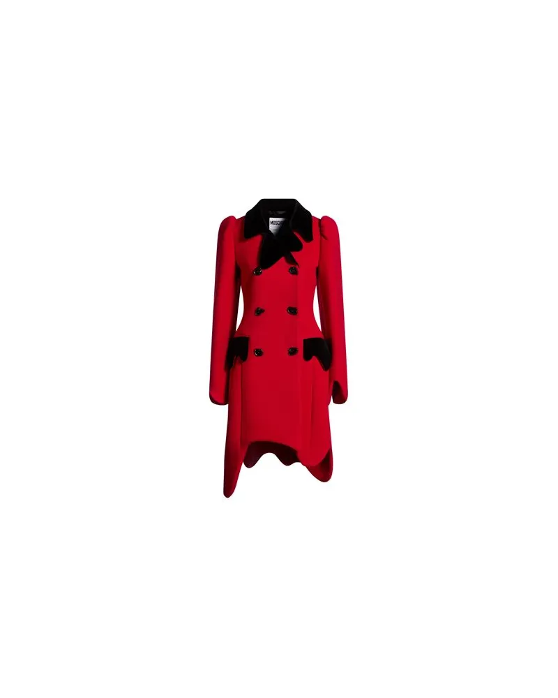 Moschino JACKEN & MÄNTEL - Mäntelauf YOOX.COM Rot