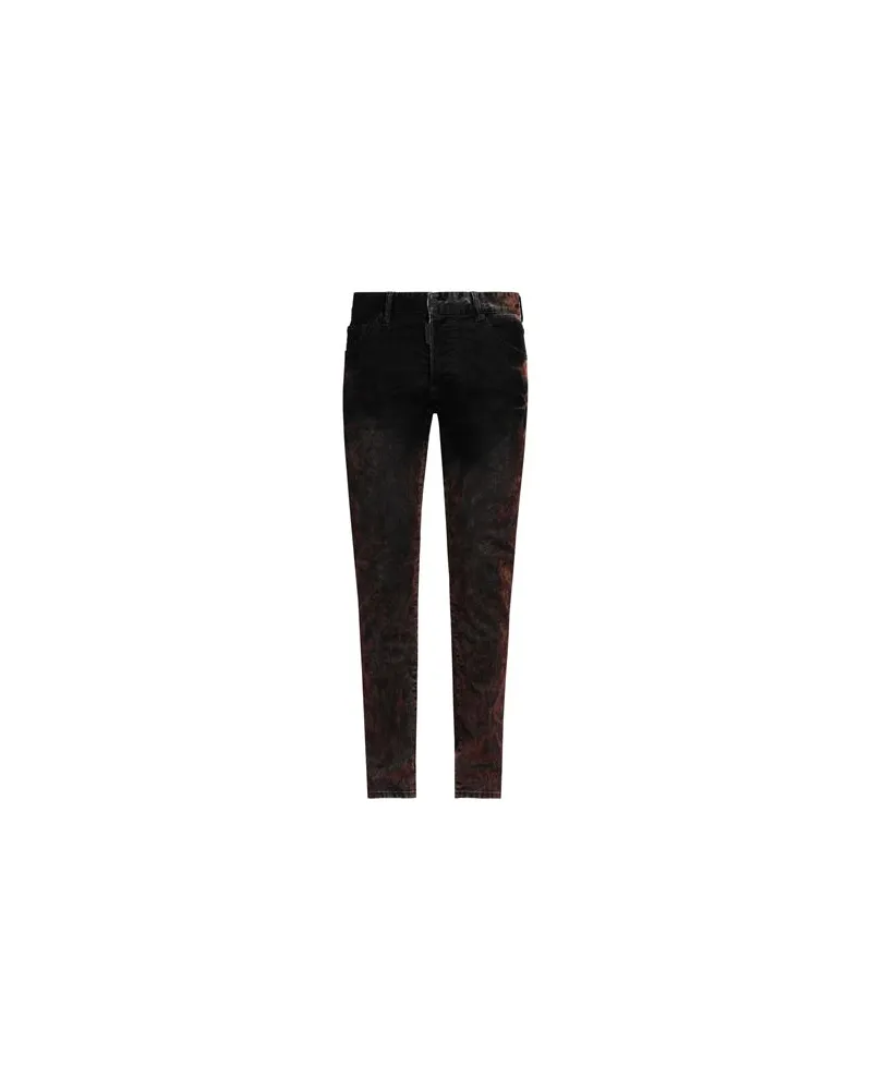 Dsquared2 HOSEN & RÖCKE - Jeanshosenauf YOOX.COM Dunkelbraun