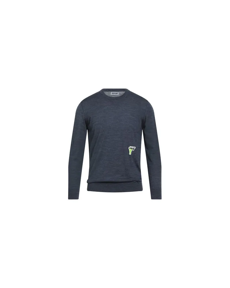 ICE PLAY STRICKWAREN - Pulloverauf YOOX.COM Marineblau