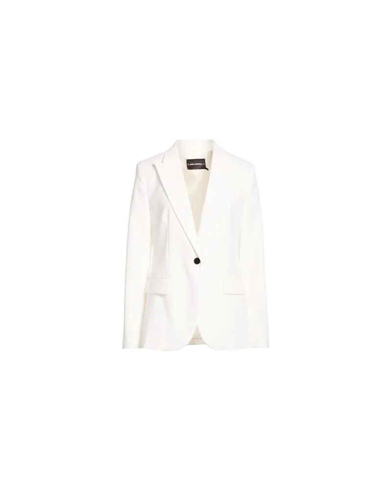 Karl Lagerfeld ANZÜGE und CO-ORDS - Blazersauf YOOX.COM Weiß