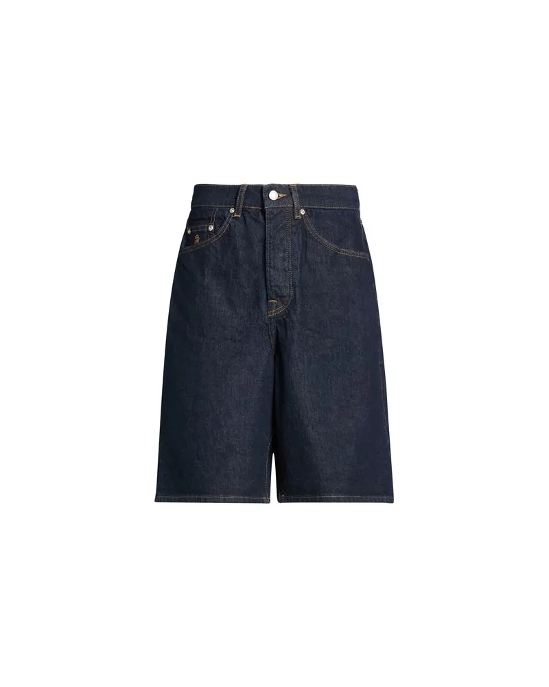 Stüssy HOSEN & RÖCKE - Jeansshortsauf YOOX.COM Blau