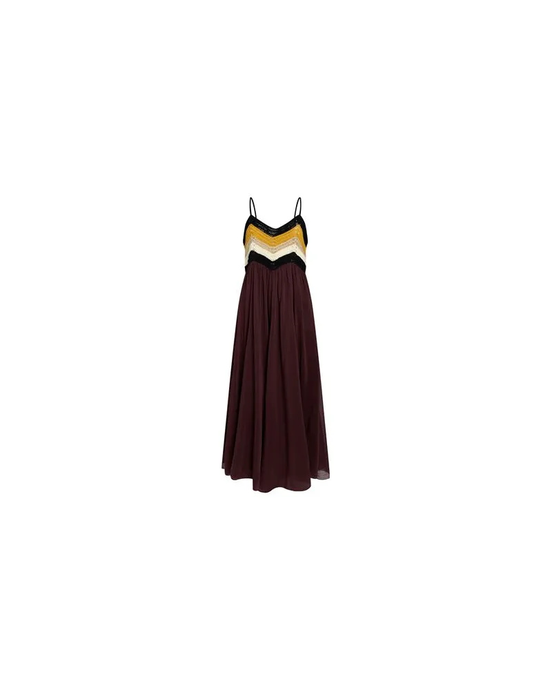 forte_forte KLEIDER - Maxi-Kleiderauf YOOX.COM Braun