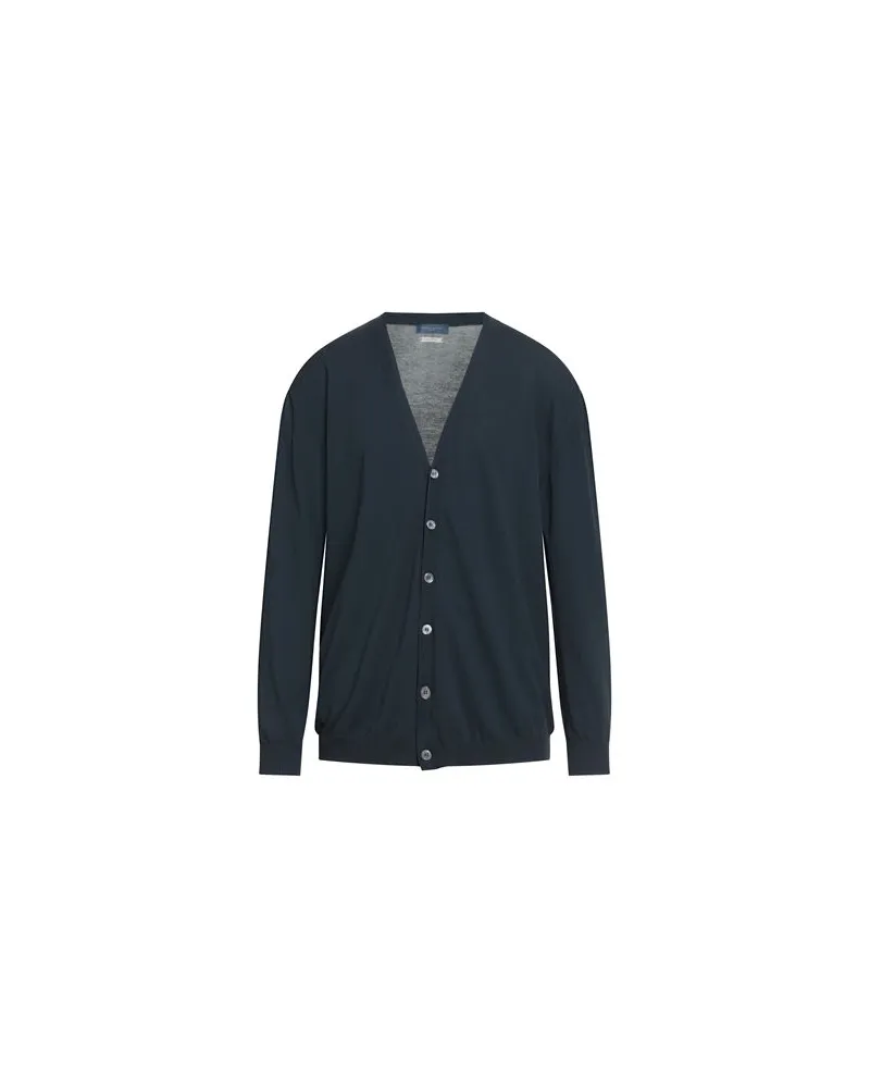 Daniele Fiesoli STRICKWAREN - Strickjackenauf YOOX.COM Marineblau