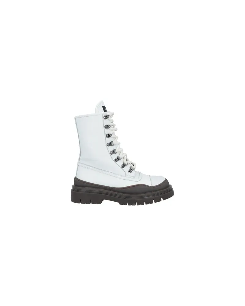 Stokton SCHUHE - Stiefelettenauf YOOX.COM Weiß