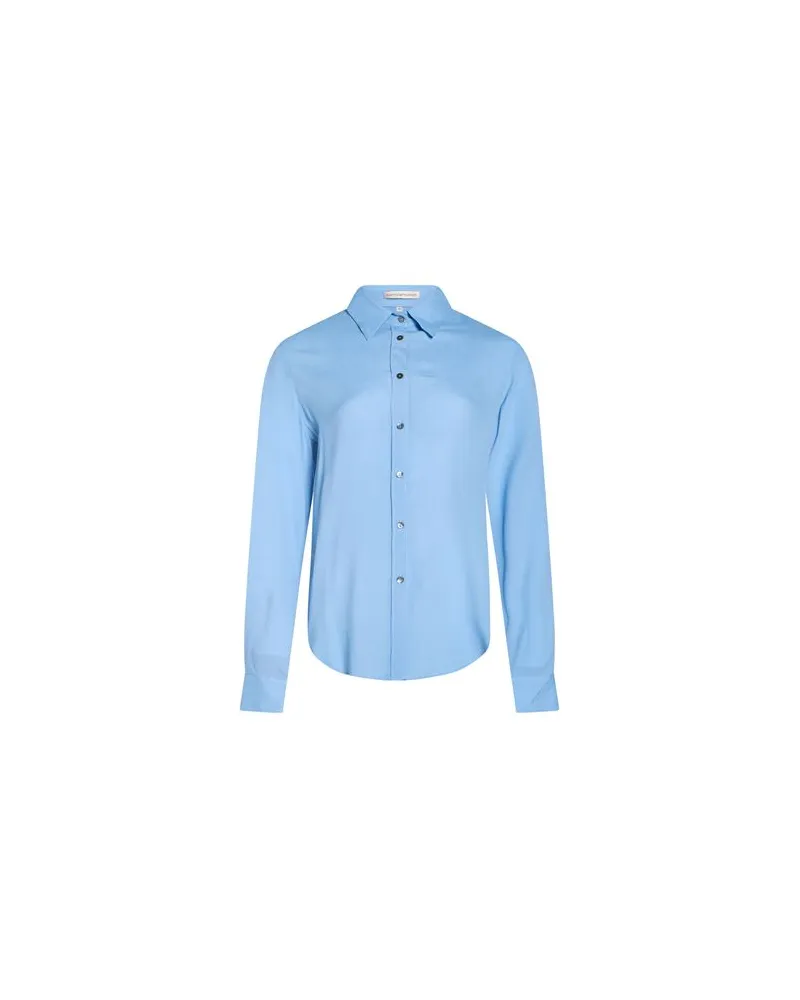Camicettasnob TOPS - Hemdenauf YOOX.COM Himmelblau