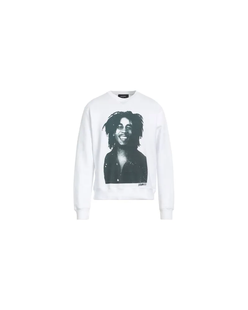 Dsquared2 TOPS - Sweatshirtsauf YOOX.COM Weiß