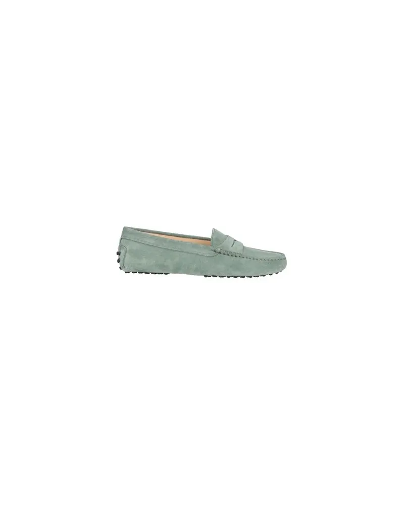 TOD'S SCHUHE - Mokassinsauf YOOX.COM Salbeigrün