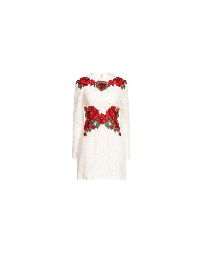 Dolce & Gabbana KLEIDER - Mini-Kleiderauf YOOX.COM Elfenbein