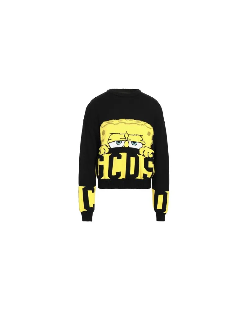 GCDS STRICKWAREN - Pulloverauf YOOX.COM Schwarz
