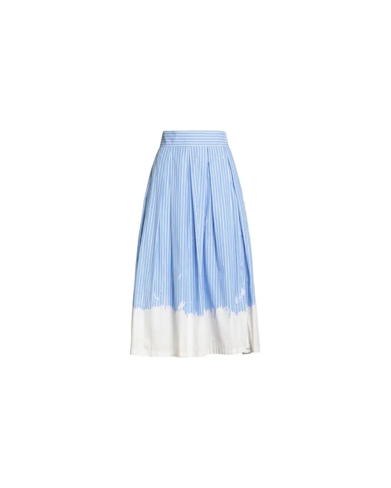 Department 5 HOSEN & RÖCKE - Midi-Röckeauf YOOX.COM Himmelblau