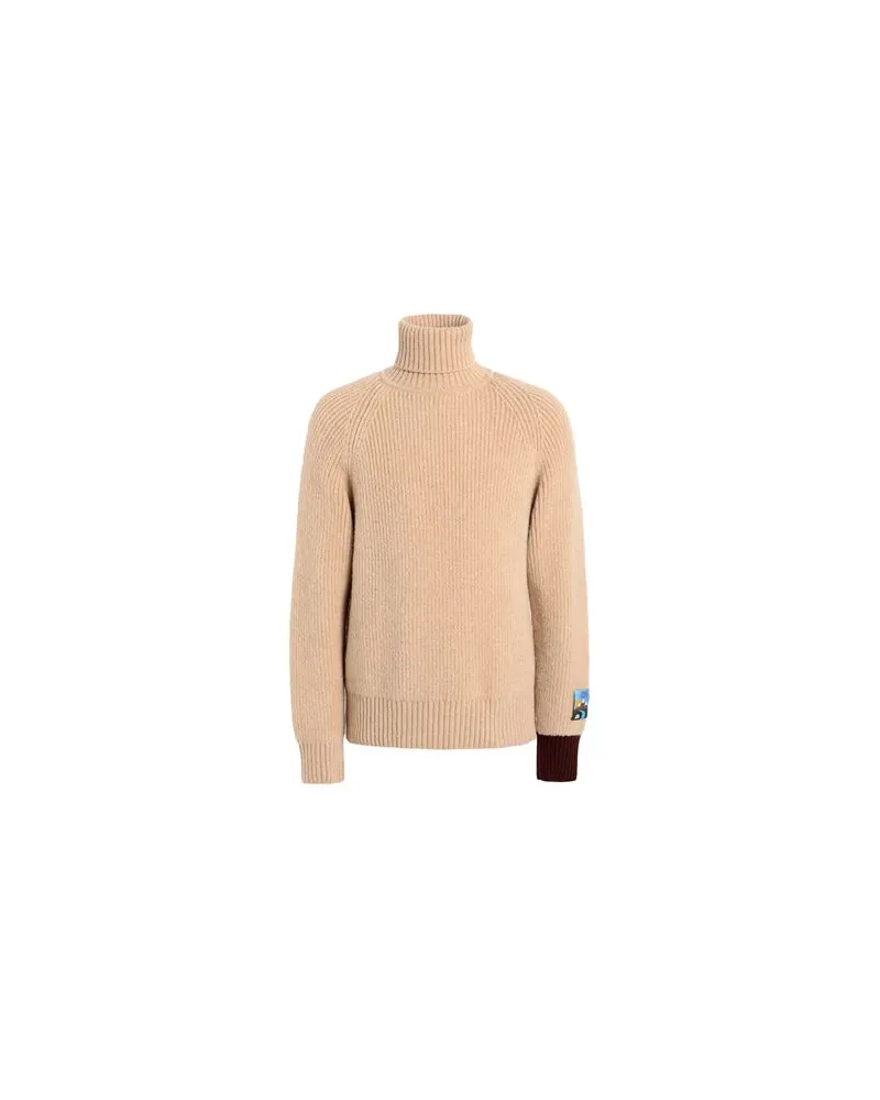 LC23 TURTLENECK SWEATER  - STRICKWAREN - Rollkragenpulloverauf YOOX.COM Beige