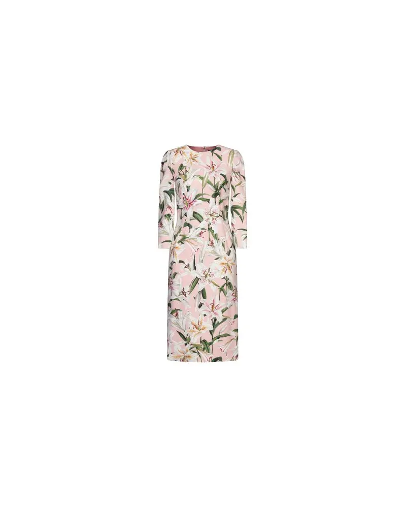 Dolce & Gabbana KLEIDER - Midi-Kleiderauf YOOX.COM Rosa